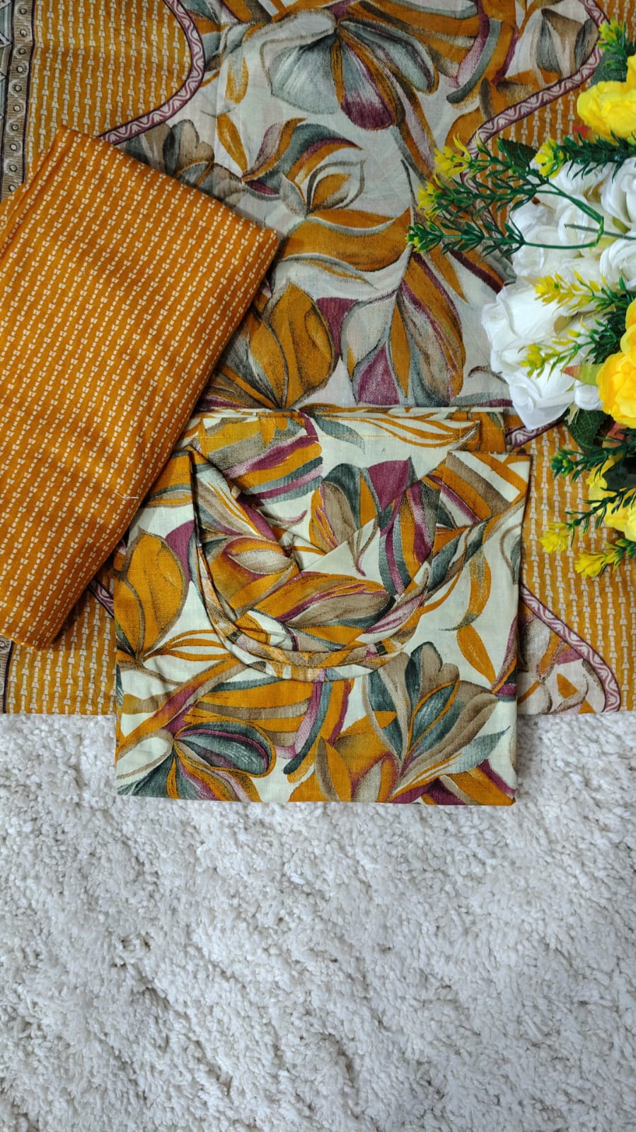 Aasaki cotton yellow