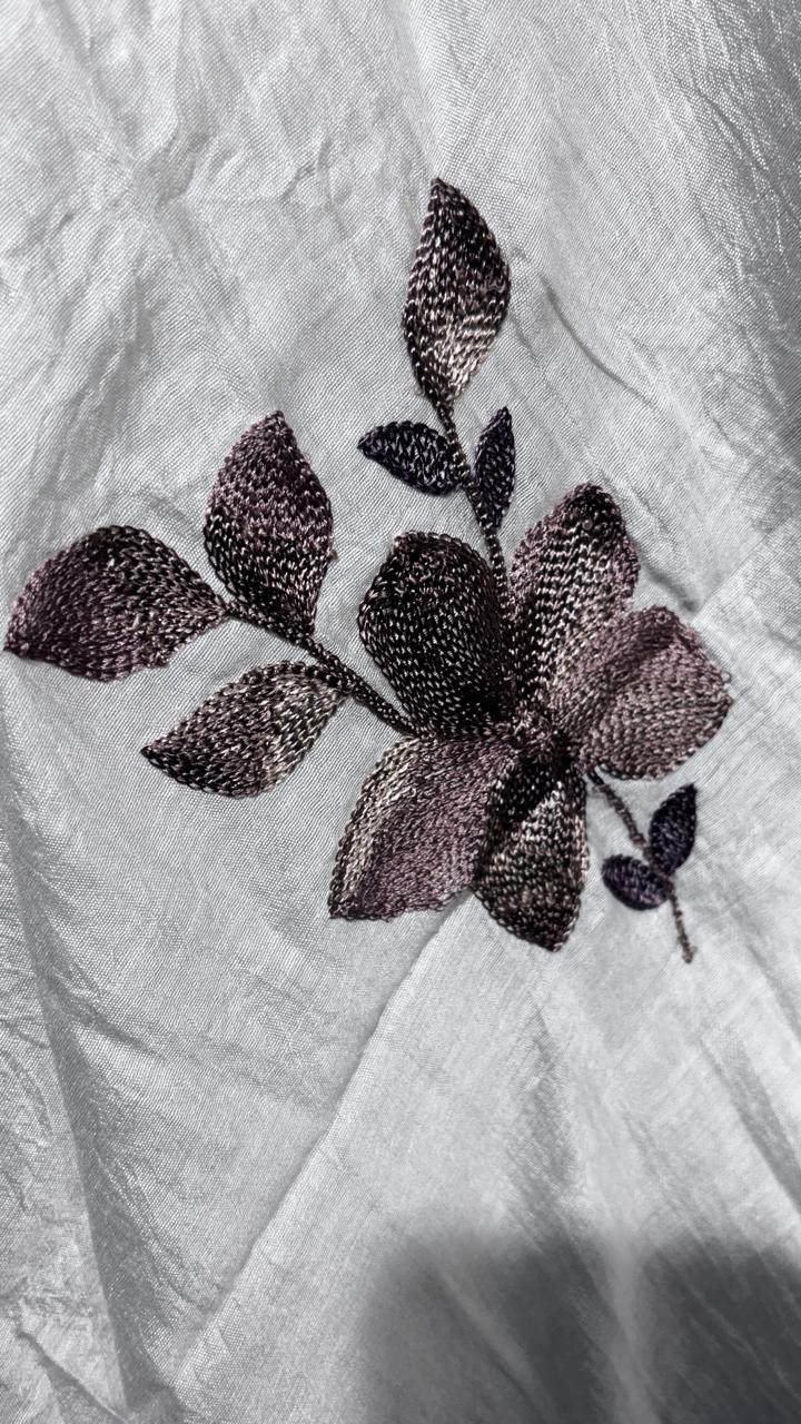 AASAKI 004 Silk Blend Cotton Suit Set with Dupatta